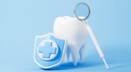 メンテナンスで歯を守るイメージ